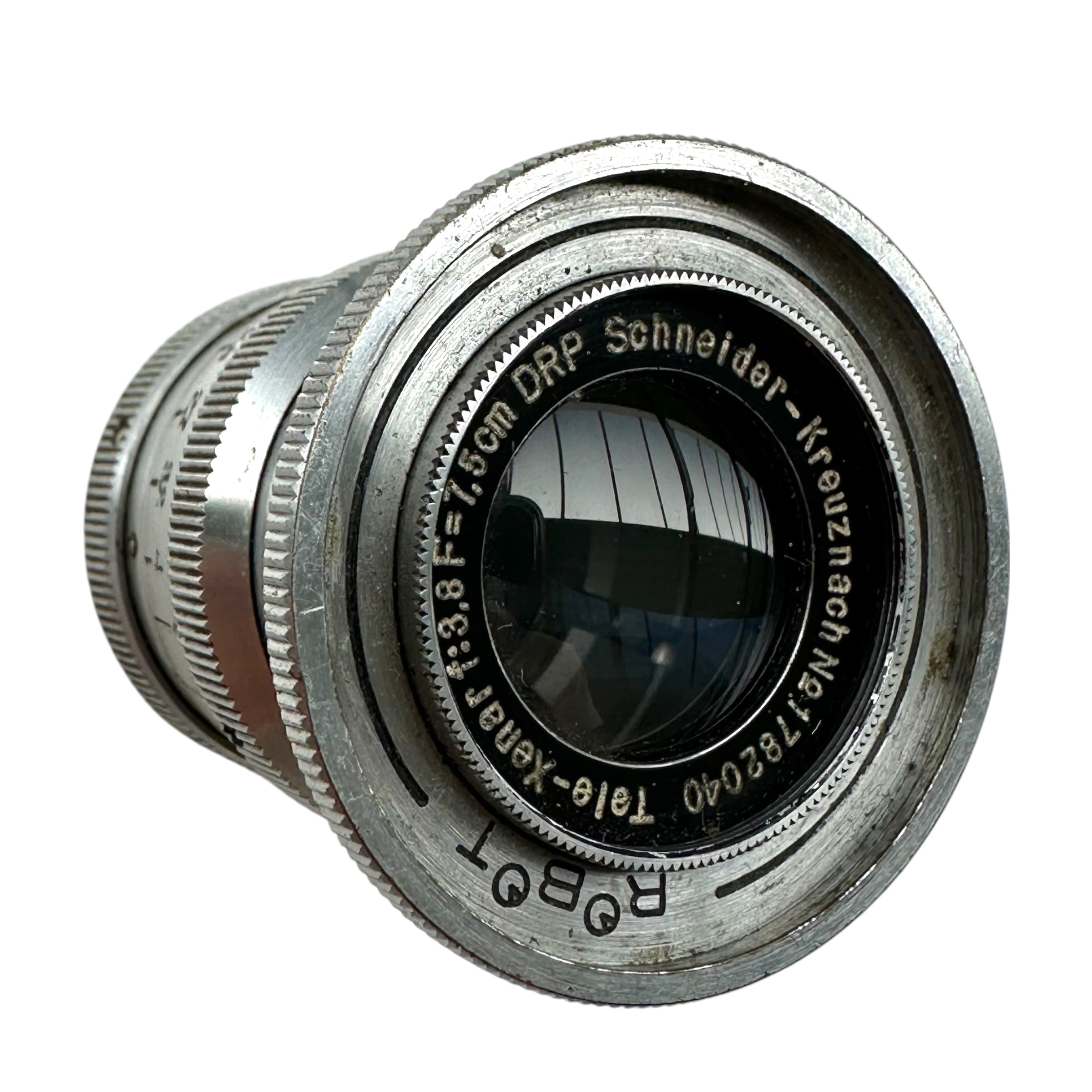 Original WWII German Luftwaffe Camera with Carl Zeiss Jena Biotar and Schneider-Kreuznach Tele-Xenar Lens - Afbeelding 9