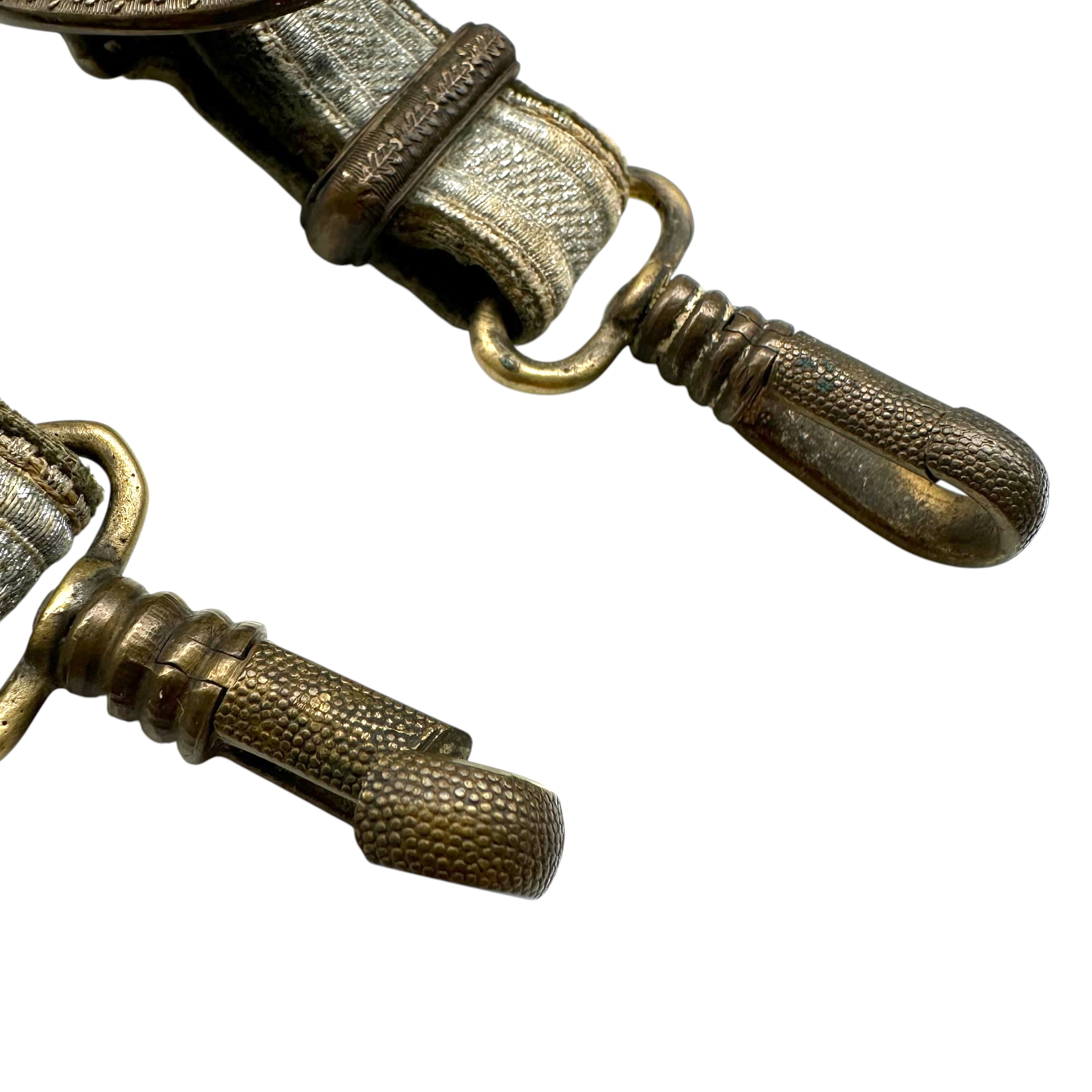 Original WWII German Army Officer's Dagger Hangers for Heer Officer's Dagger - Afbeelding 5