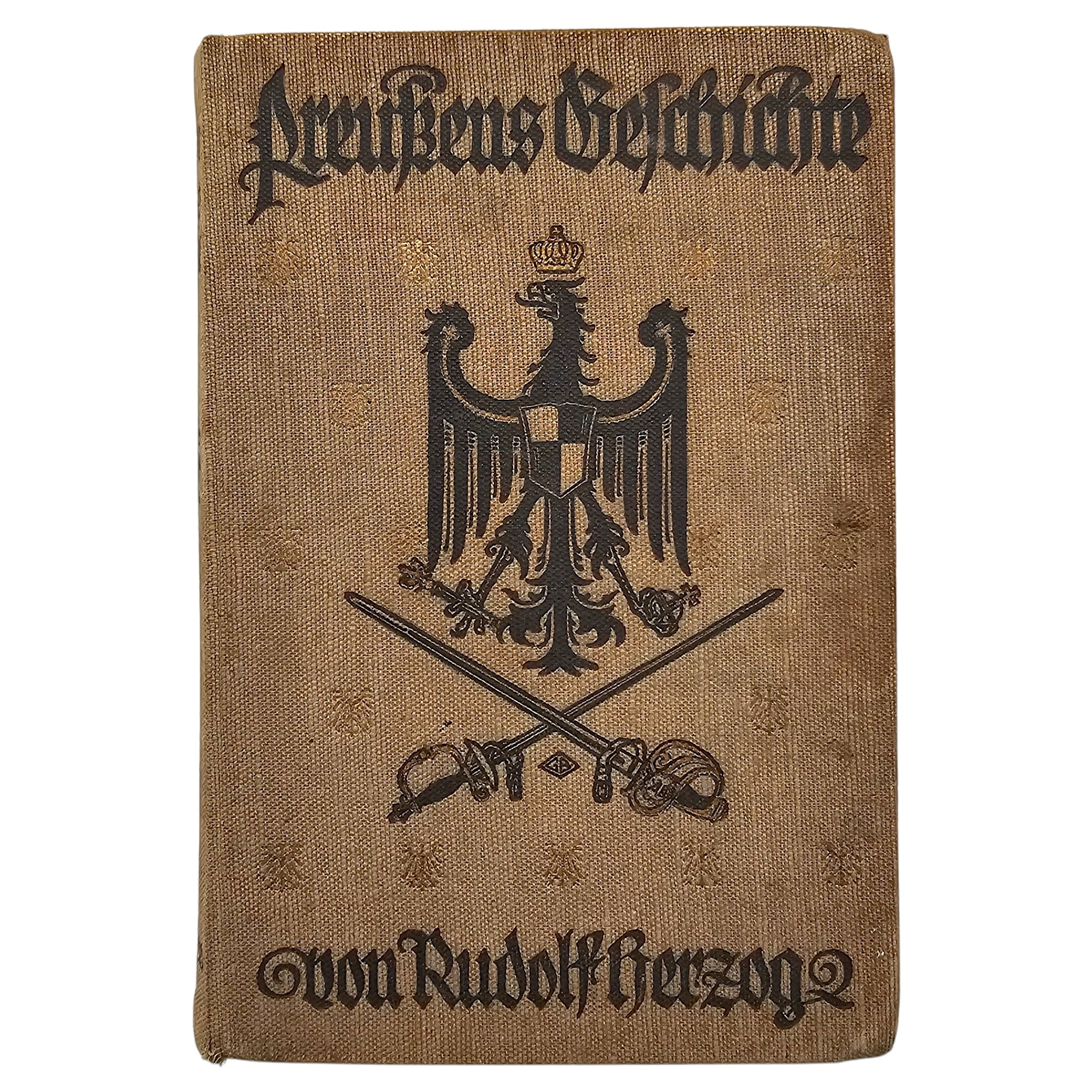 Original German Preussens Geschichte Rudolf Herzog 1913 Prussian history Kaiser Wilhelm II illustrated Quelle Meyer Leipzig Imperial Germany.