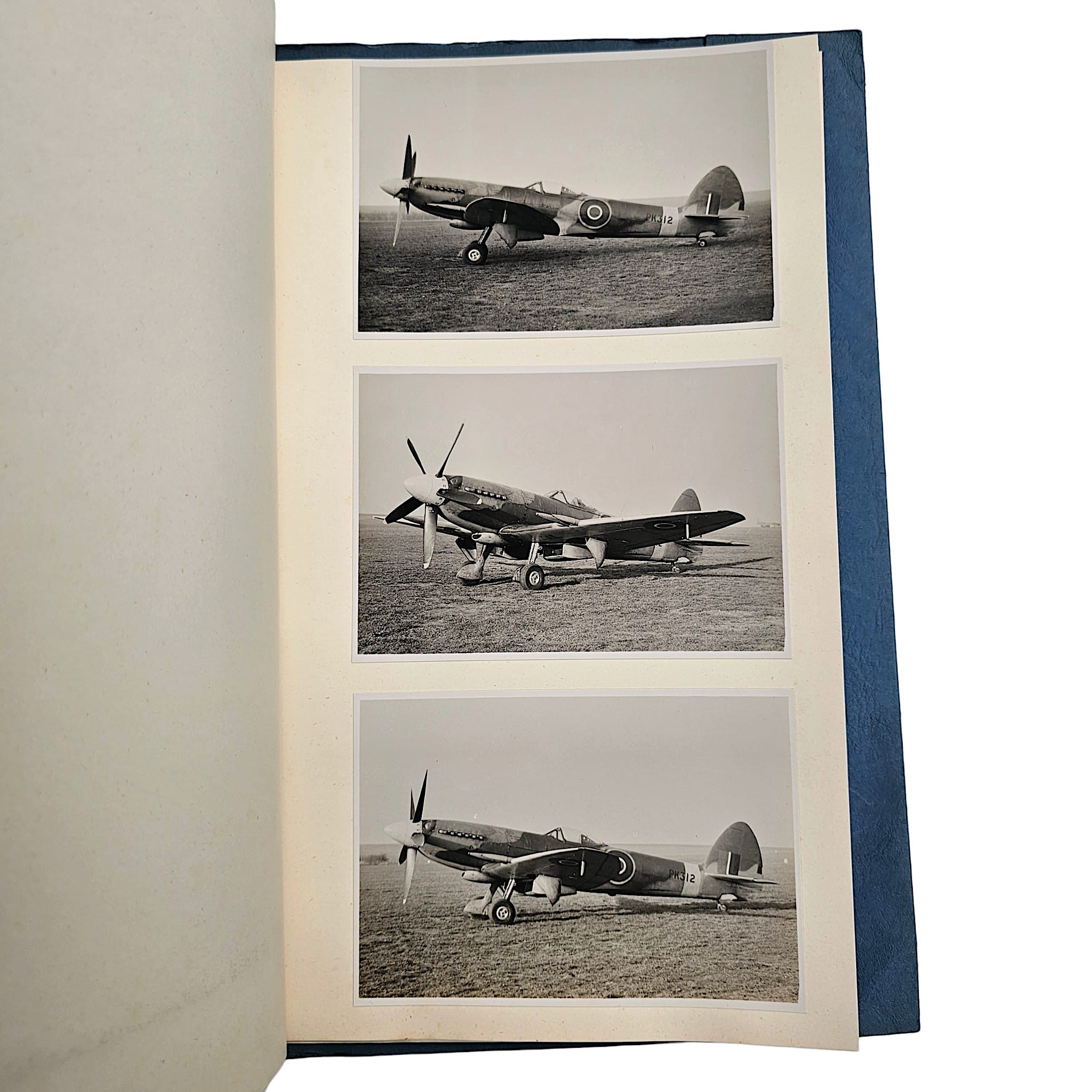 Original 1940s Vickers-Armstrongs Supermarine Spitfire Mk.22 Factory Specification No. 480 with Photographs