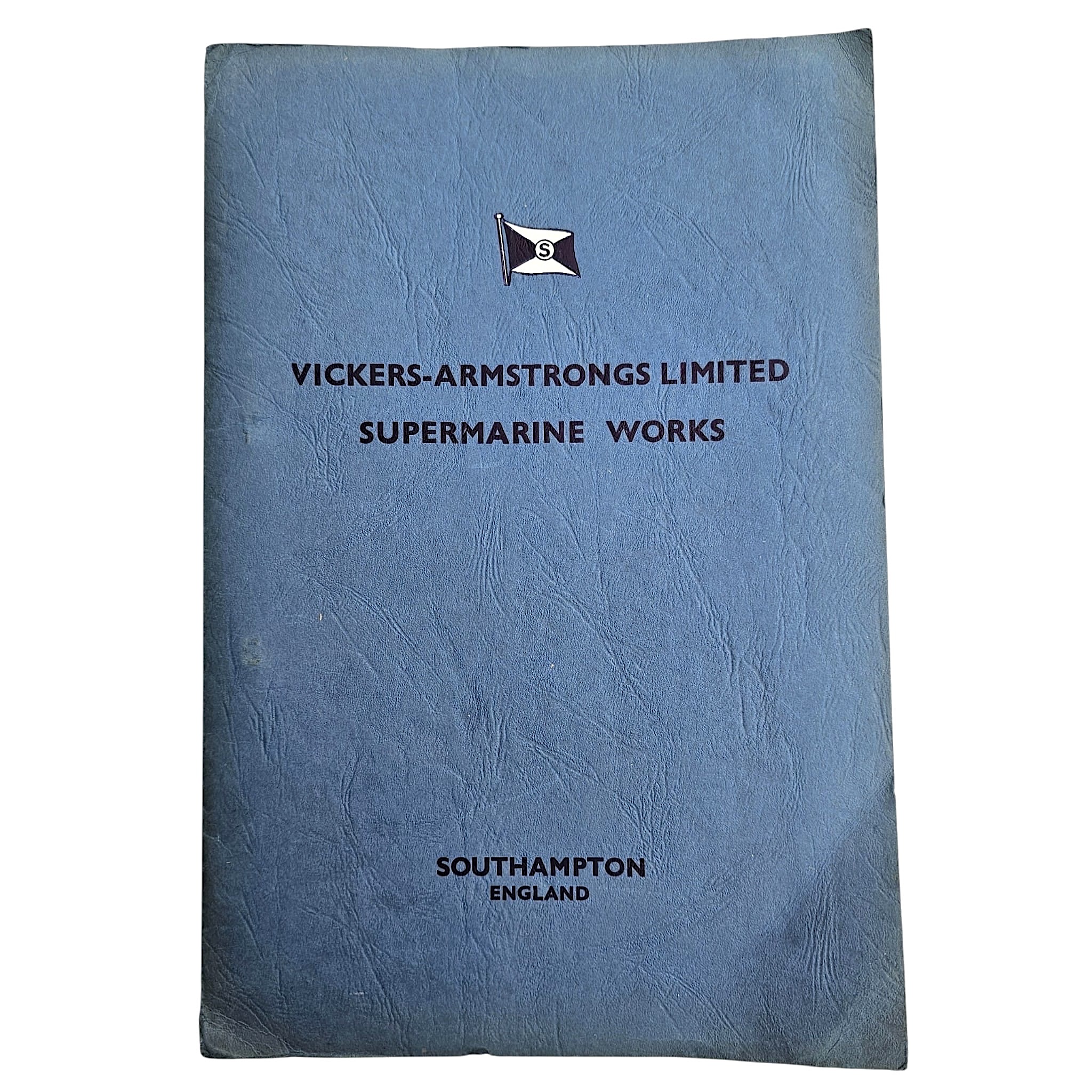 Original 1940s Vickers-Armstrongs Supermarine Spitfire Mk.22 Factory Specification No. 480 with technical drawings and photographs