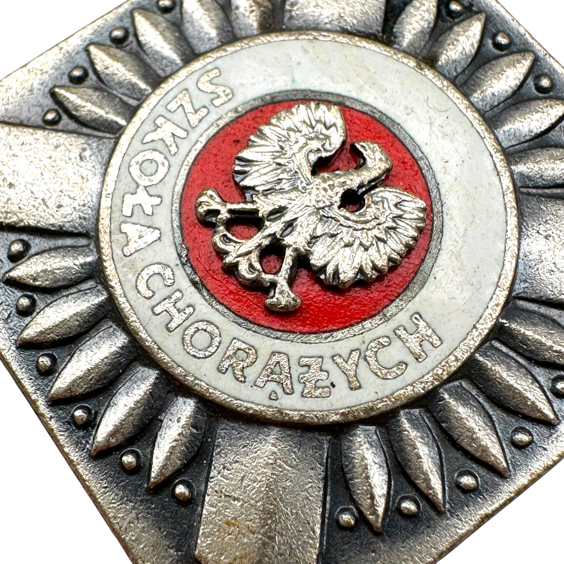 Original Cold War Polish Military School Radio Engineering Qualification Badge