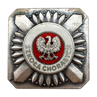 Original Cold War Polish Military School Radio Engineering Qualification Badge