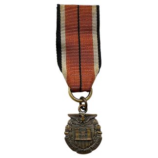 Original Society of American Military Engineers Miniature Medal with Ribbon