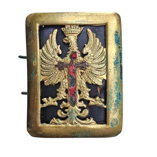 Original Spanish Civil War Guardia Civil Officer Belt Buckle