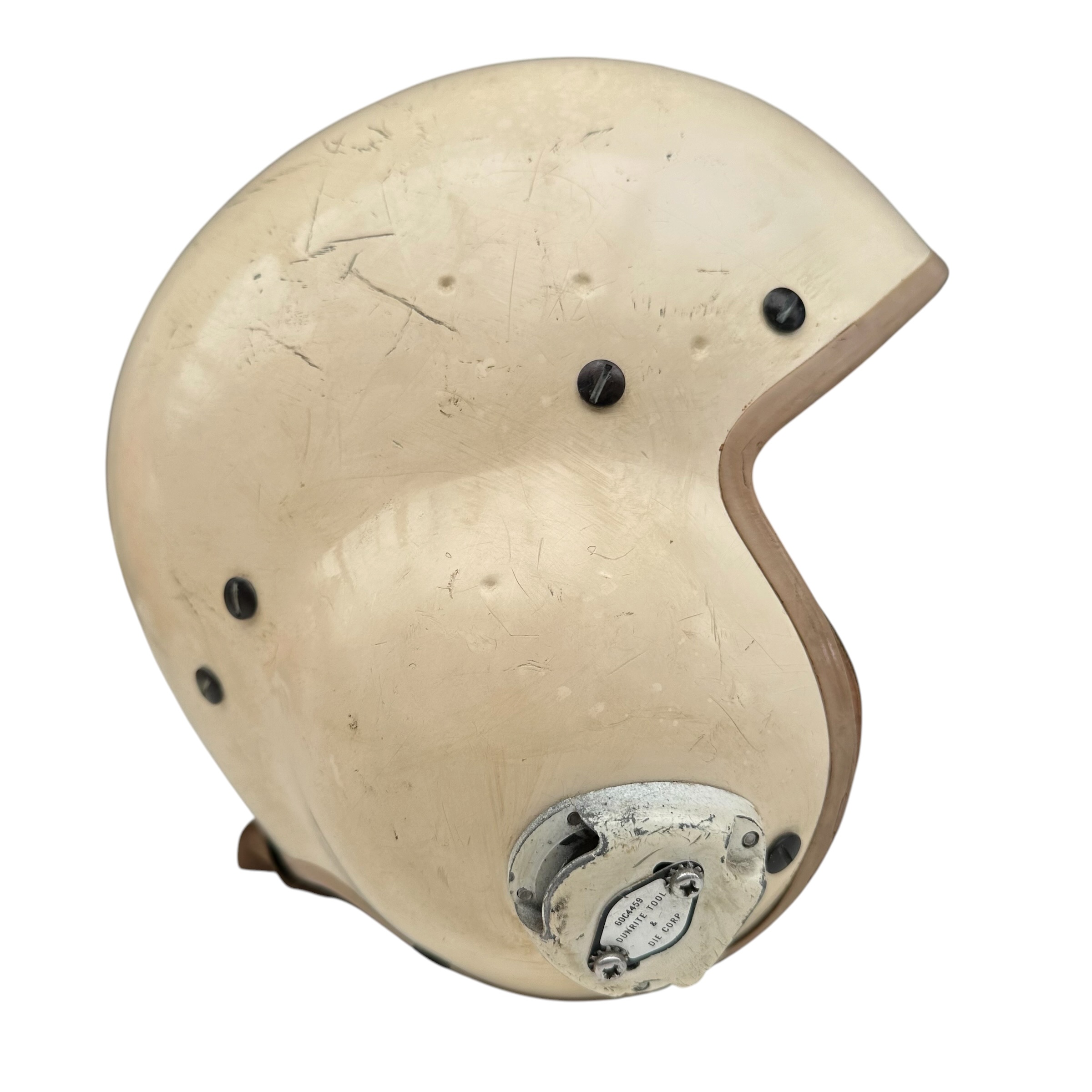 Original U.S. Cold War Gentex HGU-39/P Flight Helmet with Communication Headset