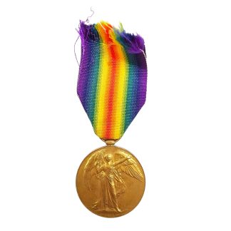 Original WW1 British Victory Medal – 141011 Driver F.J. Jarrett