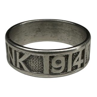 Original WW1 German 'Vaterlands dank' 1914 ring