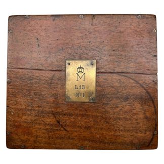 Original WWI Imperial German Navy Zeppelin L 13 LZ 45 precision navigation angle-measuring instrument by Askania Werke Berlin in wooden case