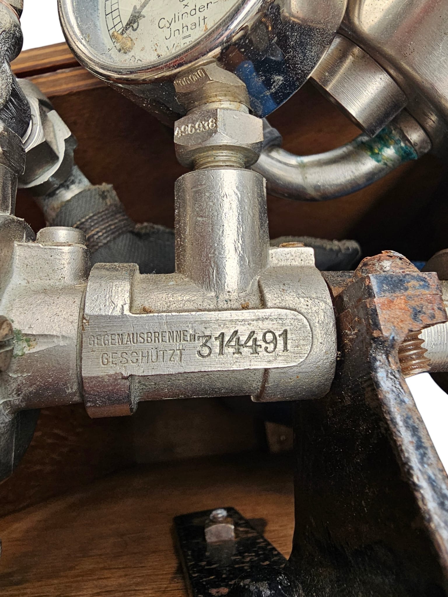 Original WWII Dutch Dräger Pulmotor Oxygen Resuscitation Apparatus Oxygenium Schiedam 1943