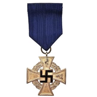 Original WWII German 25 Year Faithful Service Medal – Treudienst-Ehrenzeichen