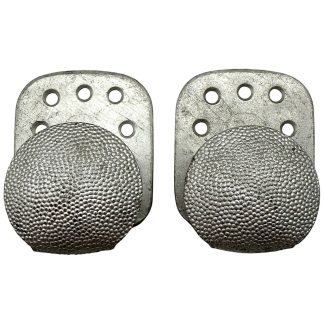 Original WWII German aluminium belt hooks set military police Forst Jagd forestry hunting uniform equipment 1939-1945