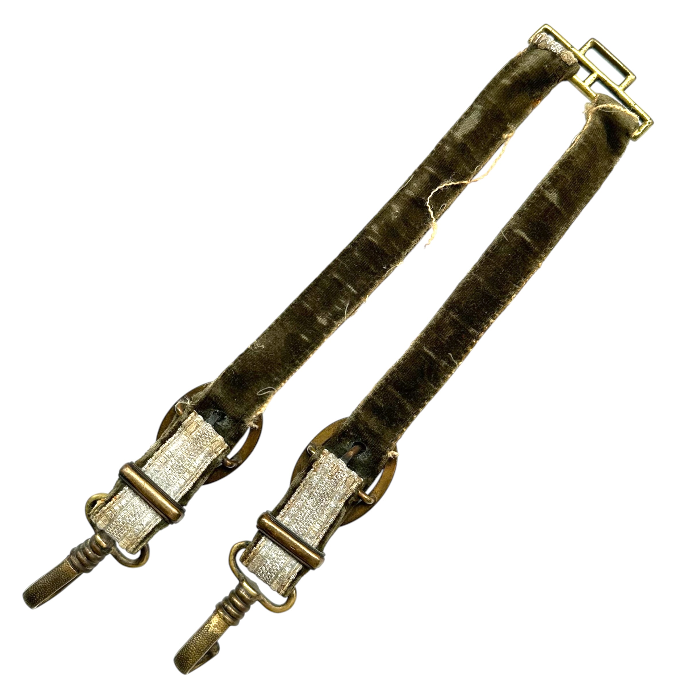Original WWII German Army Officer's Dagger Hangers for Heer Officer's Dagger
