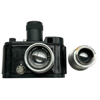 Original WWII German Luftwaffe camera Luftwaffen-Eigentum Carl Zeiss Jena Biotar Schneider-Kreuznach Tele-Xenar lens WWII militaria