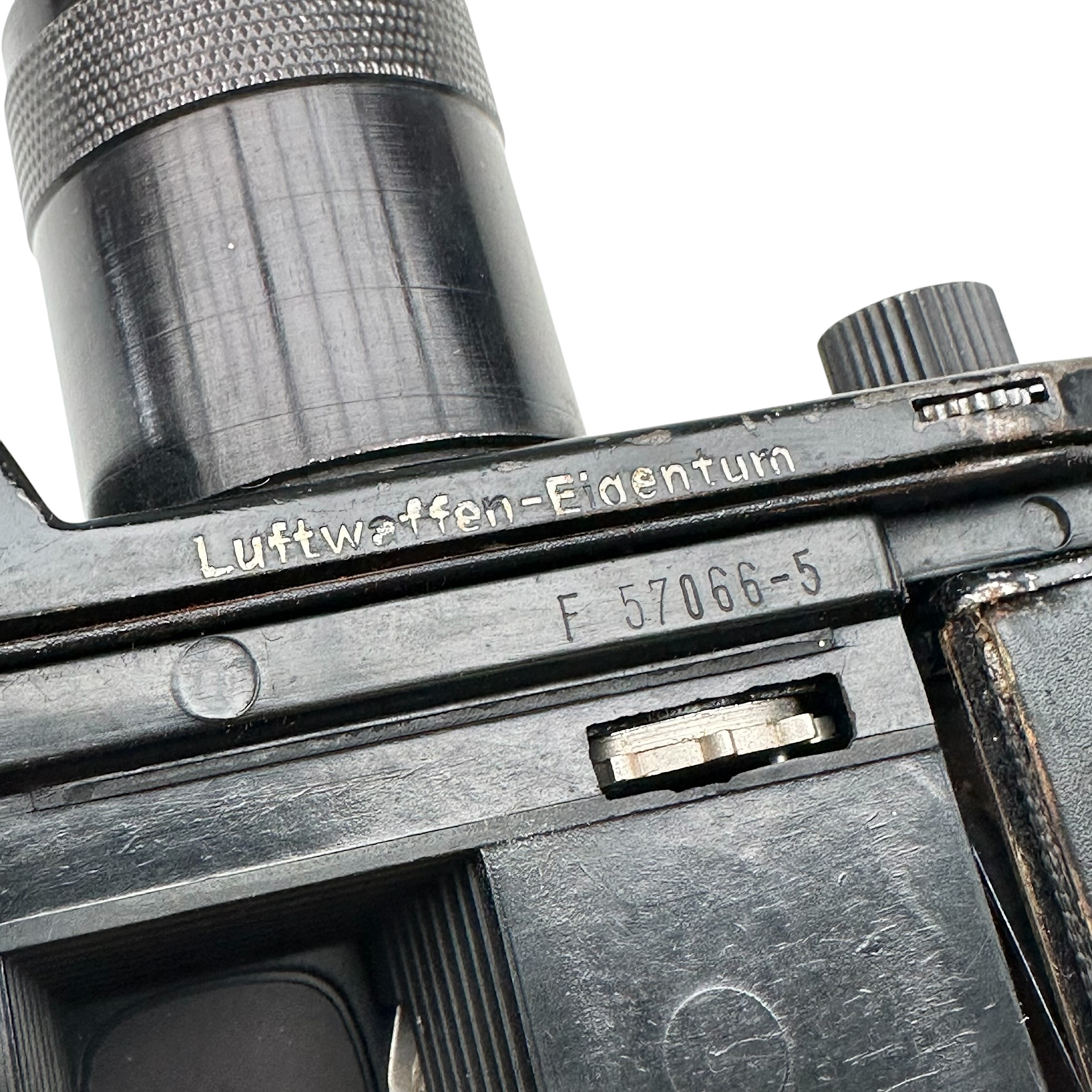 Original WWII German Luftwaffe Robot II Camera with Carl Zeiss Biotar and Schneider-Kreuznach Telephoto Lens