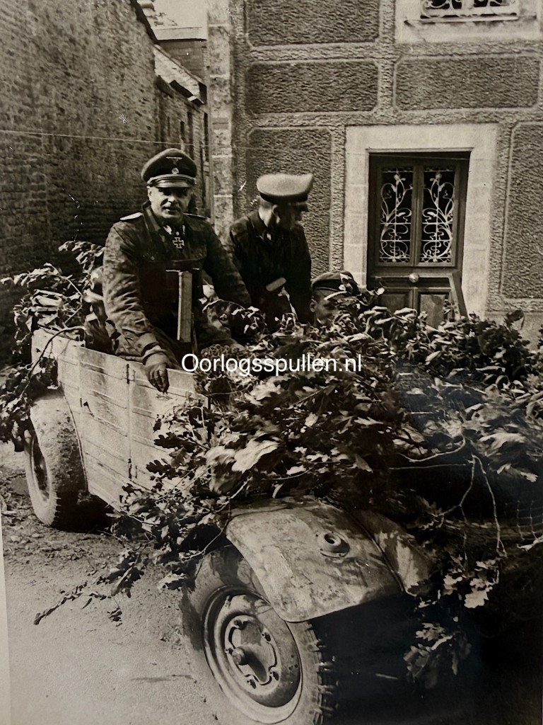 Original WWII German Waffen-SS Heinz Harmel 10. SS-Panzer-Division 'Frundsberg' Normandy Photo 1944
