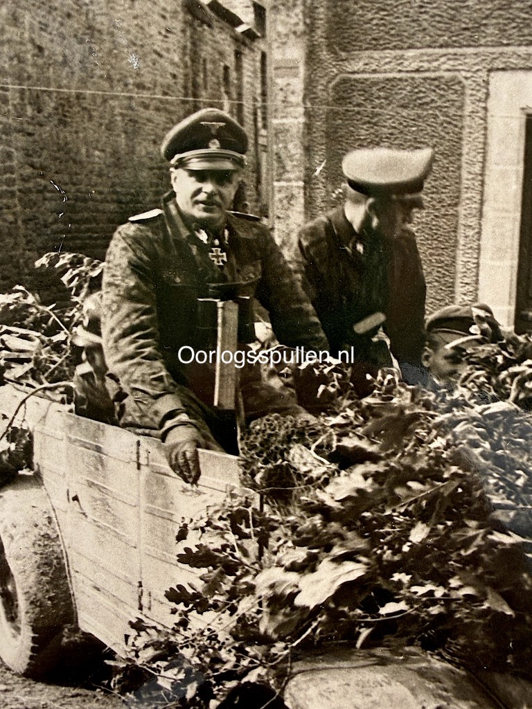 Original WWII German Waffen-SS Heinz Harmel 10. SS-Panzer-Division 'Frundsberg' Normandy Photo 1944