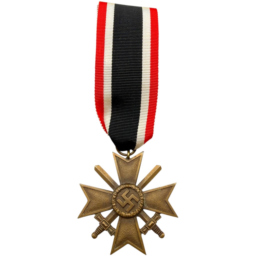 Original WWII German War Merit cross with Swords