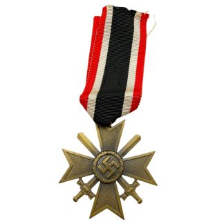 Original WWII German War Merit cross with Swords