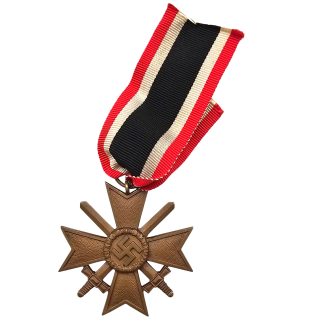 Original WWII German War Merit cross with Swords