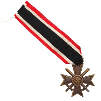 Original WWII German War Merit cross with Swords