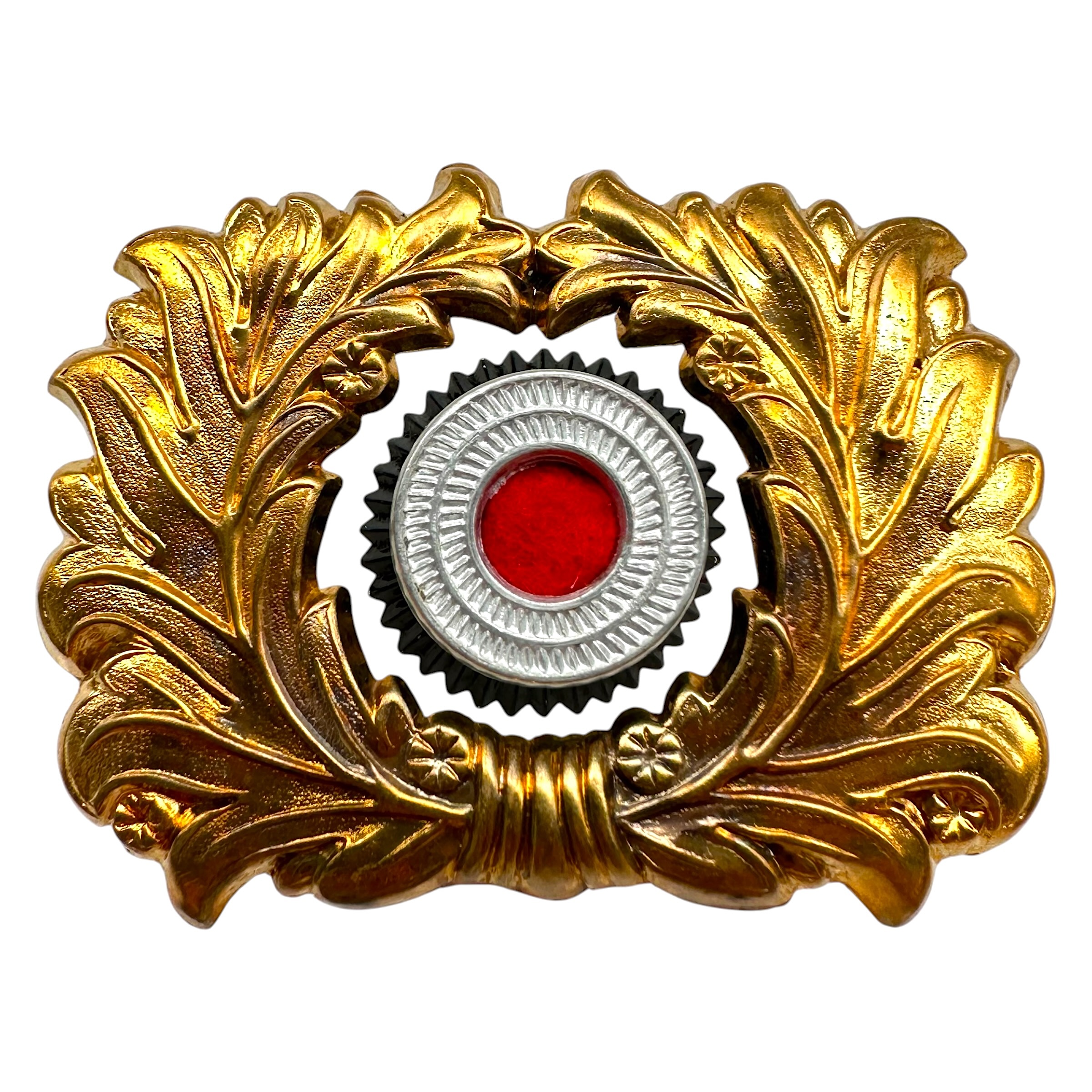 Original WWII German Wasserzoll cockade - militaria insignia metal