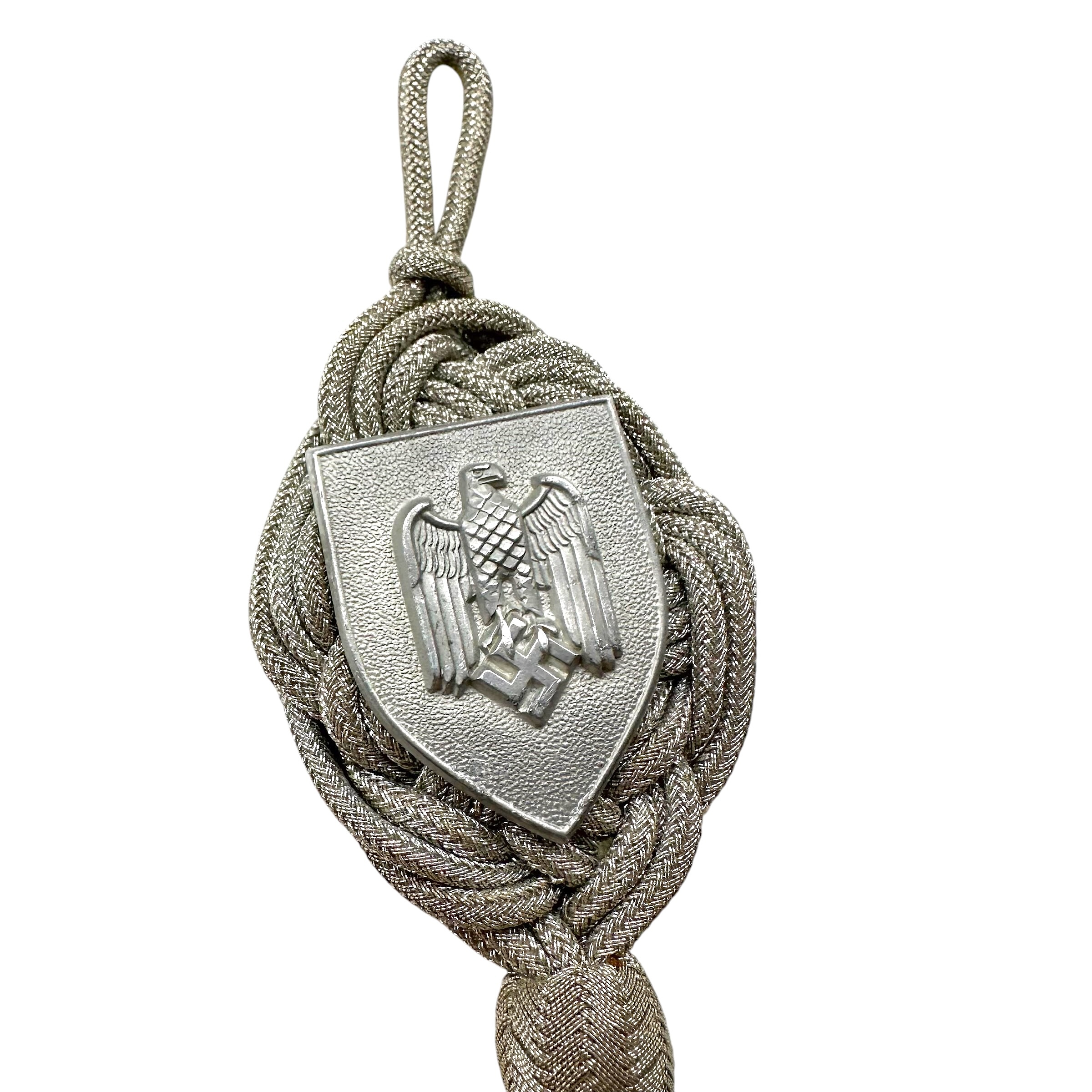 Original WWII German Wehrmacht Heer Schützenschnur für Gewehrschützen 1. Stufe