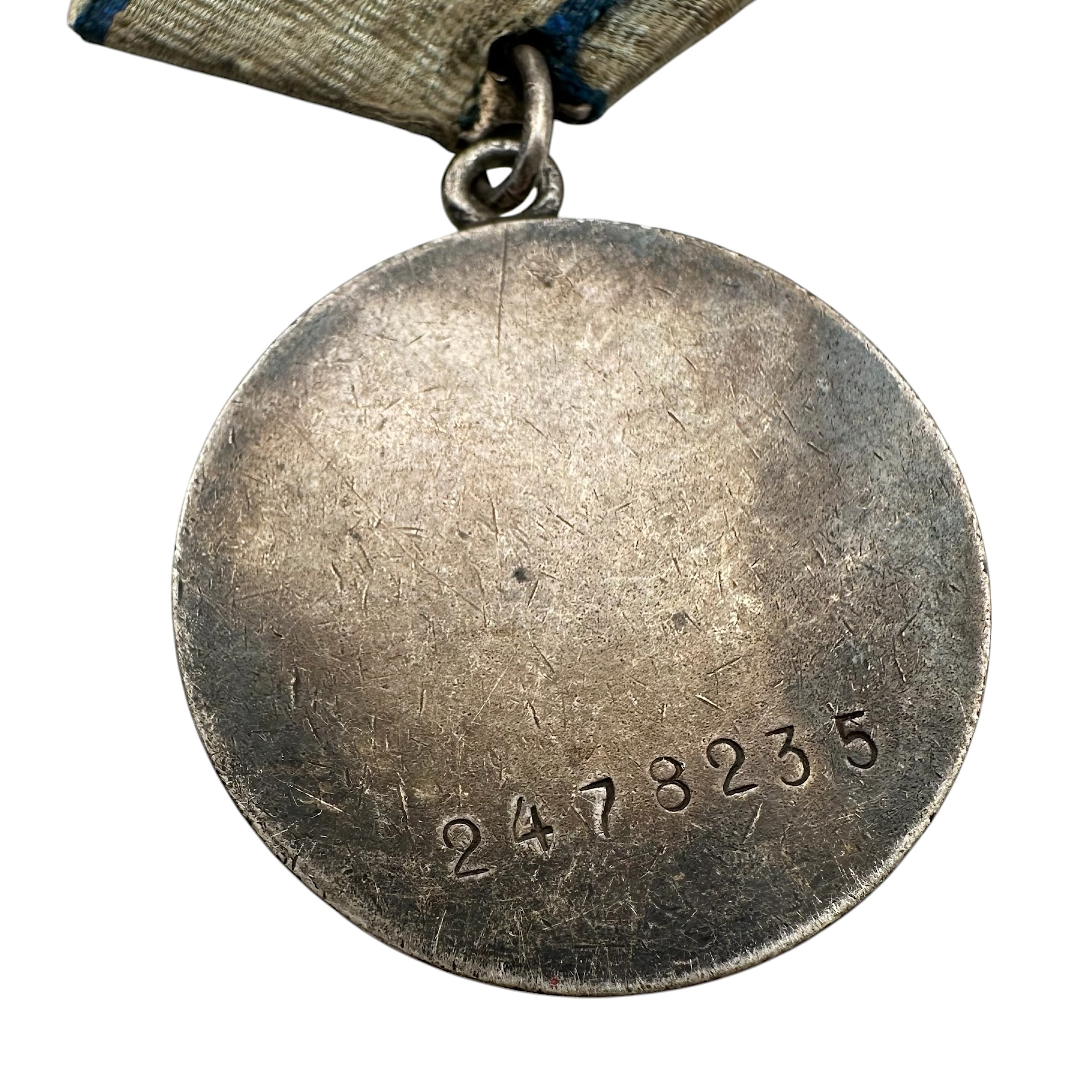 Original WWII Soviet Russian Medal for Courage 1945 – За Отвагу – Numbered 2478235