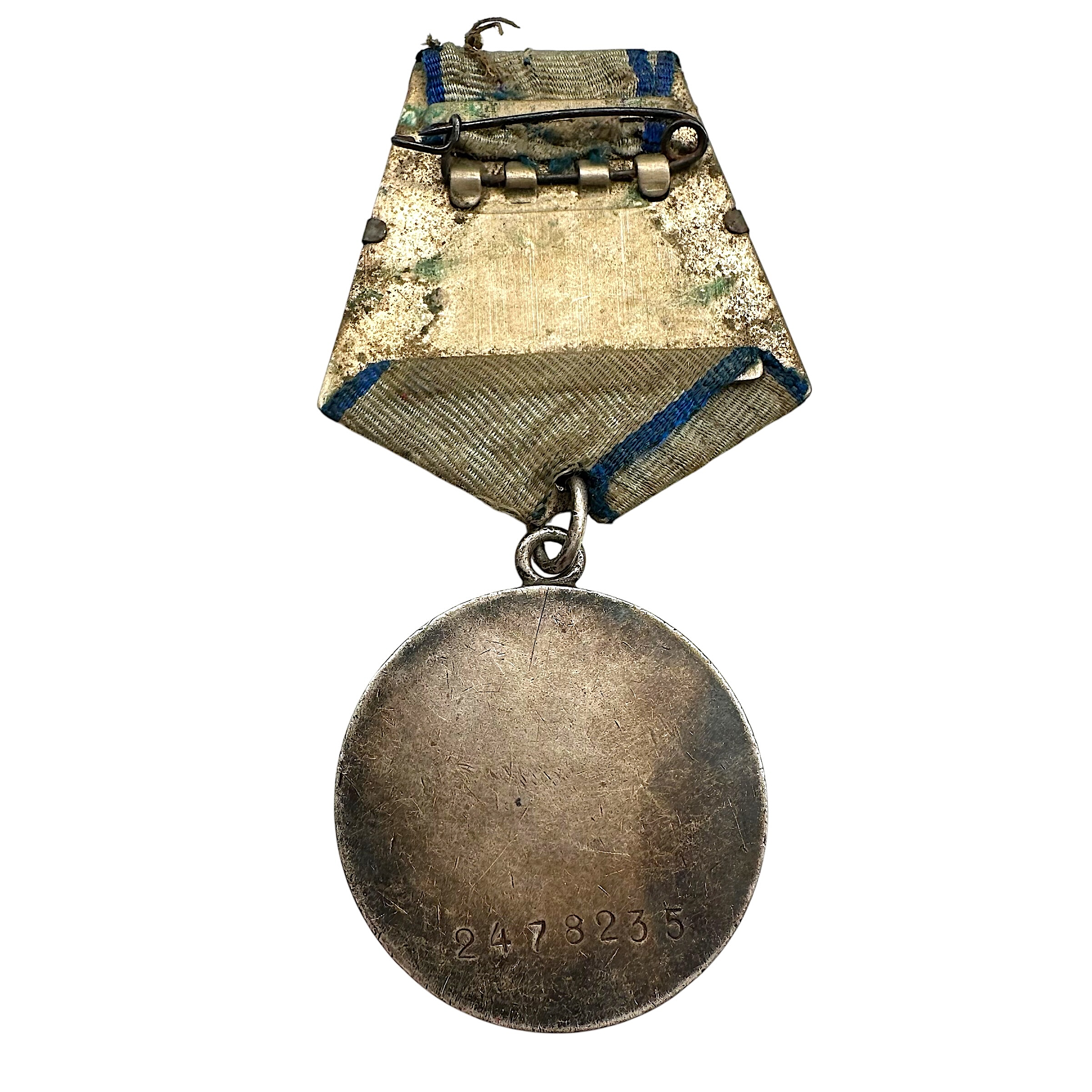 Original WWII Soviet Russian Medal for Courage 1945 – За Отвагу – Numbered 2478235