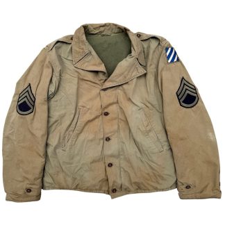 Original WWII US Army M41 Field Jacket – 3rd Infantry Division Staff Sergeant