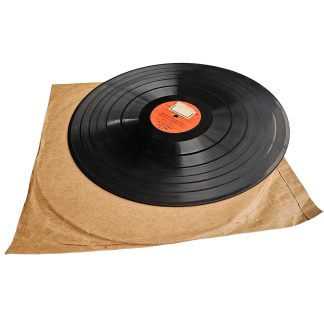 Original WWII US Army training record No. 382 'Distance and Close-Up of Guns' machine gun sounds with original paper sleeve.