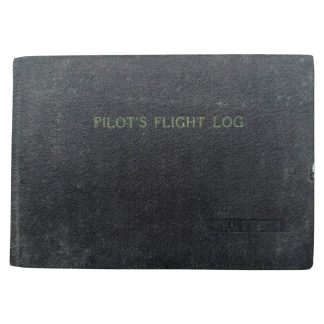 Original WWII USAAF Robert D. Johnston Pilot's Flight Log 1942-1943 with PT-17 Stearman, AT-6, AT-23, B-17G Flying Fortress and Las Vegas flights.