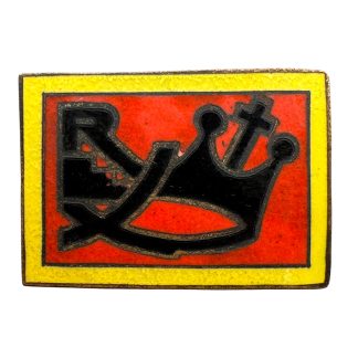 Original WWII Walloon REX pin for members in Vlaanderen