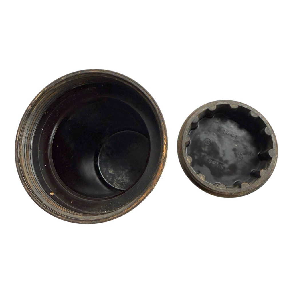 Original WWII German Bakelite Zünderbüchse 2L Fuze Container 1941 - Afbeelding 4