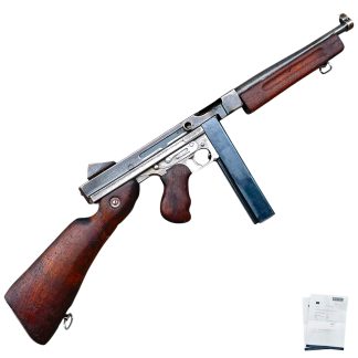 Original WWII US Thompson M1A1 EU-Deko