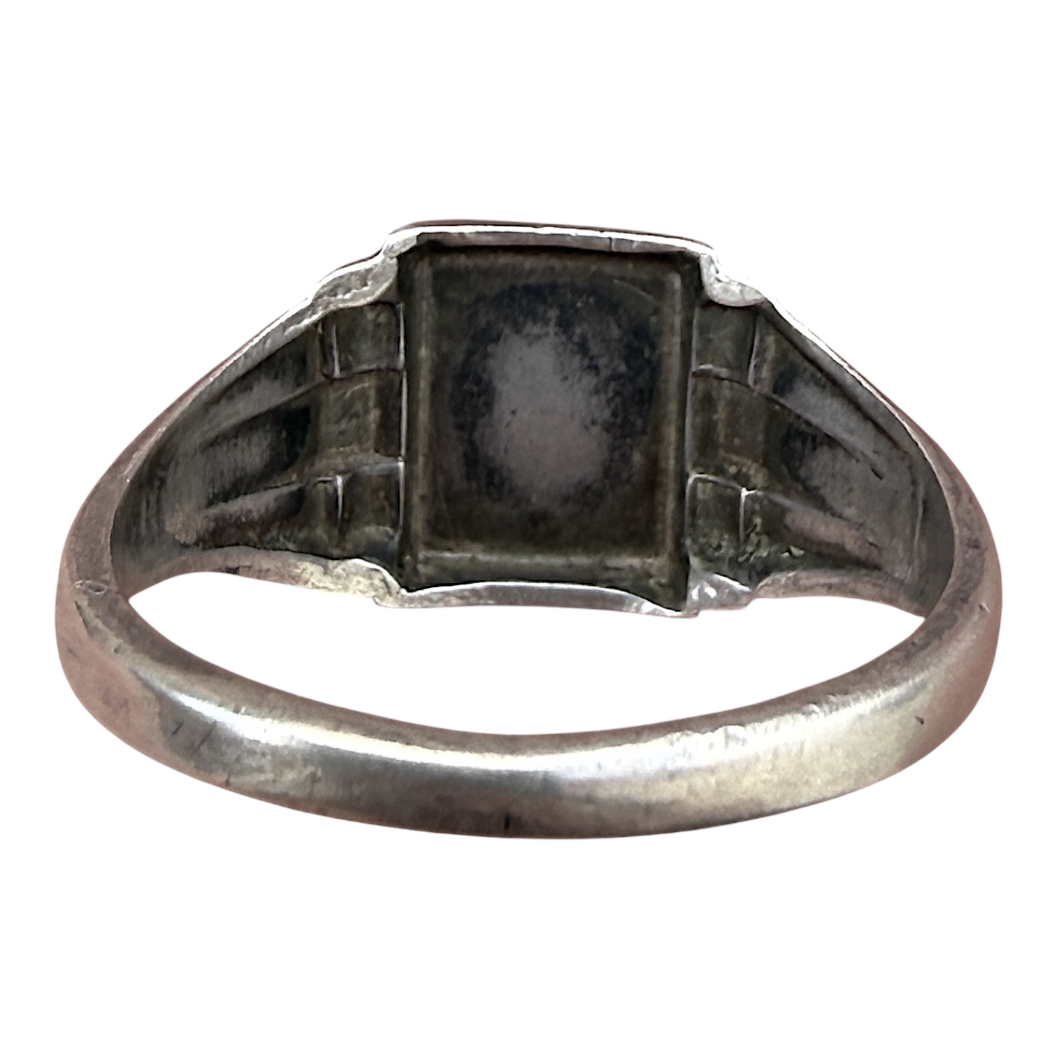Original WWII German silver SS ring