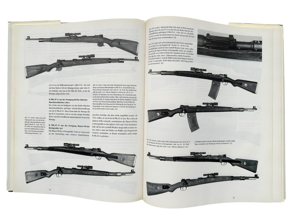 Richard D. Law K98k als Scharfschützenwaffe – German K98k Sniper Rifle Reference Book