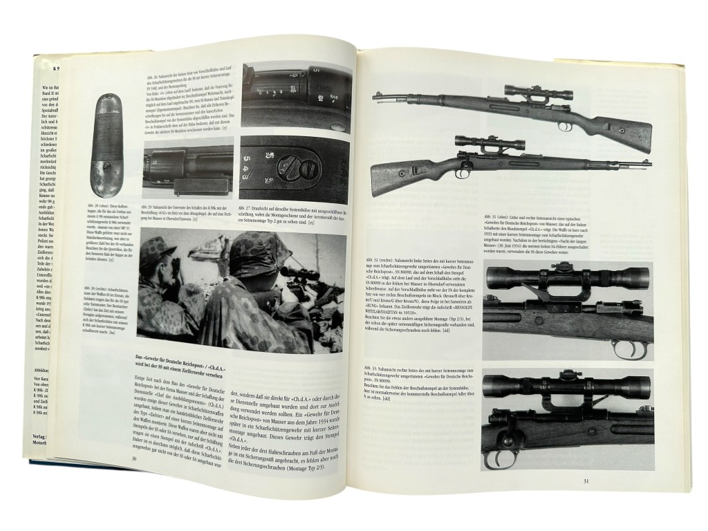 Richard D. Law K98k als Scharfschützenwaffe – German K98k Sniper Rifle Reference Book