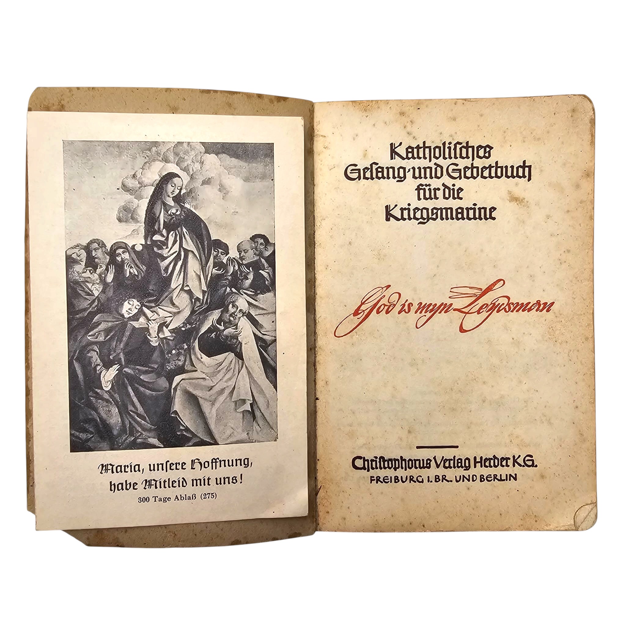 Original WWII German Kriegsmarine Blum Family Grouping – May 1945 ID Card & POW Documents - Afbeelding 4