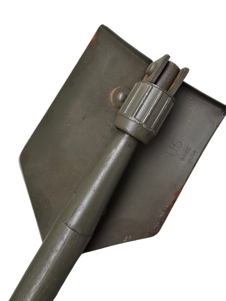 Original WWII US Army M-1943 shovel with Carrier 1944/1945 - Image 7