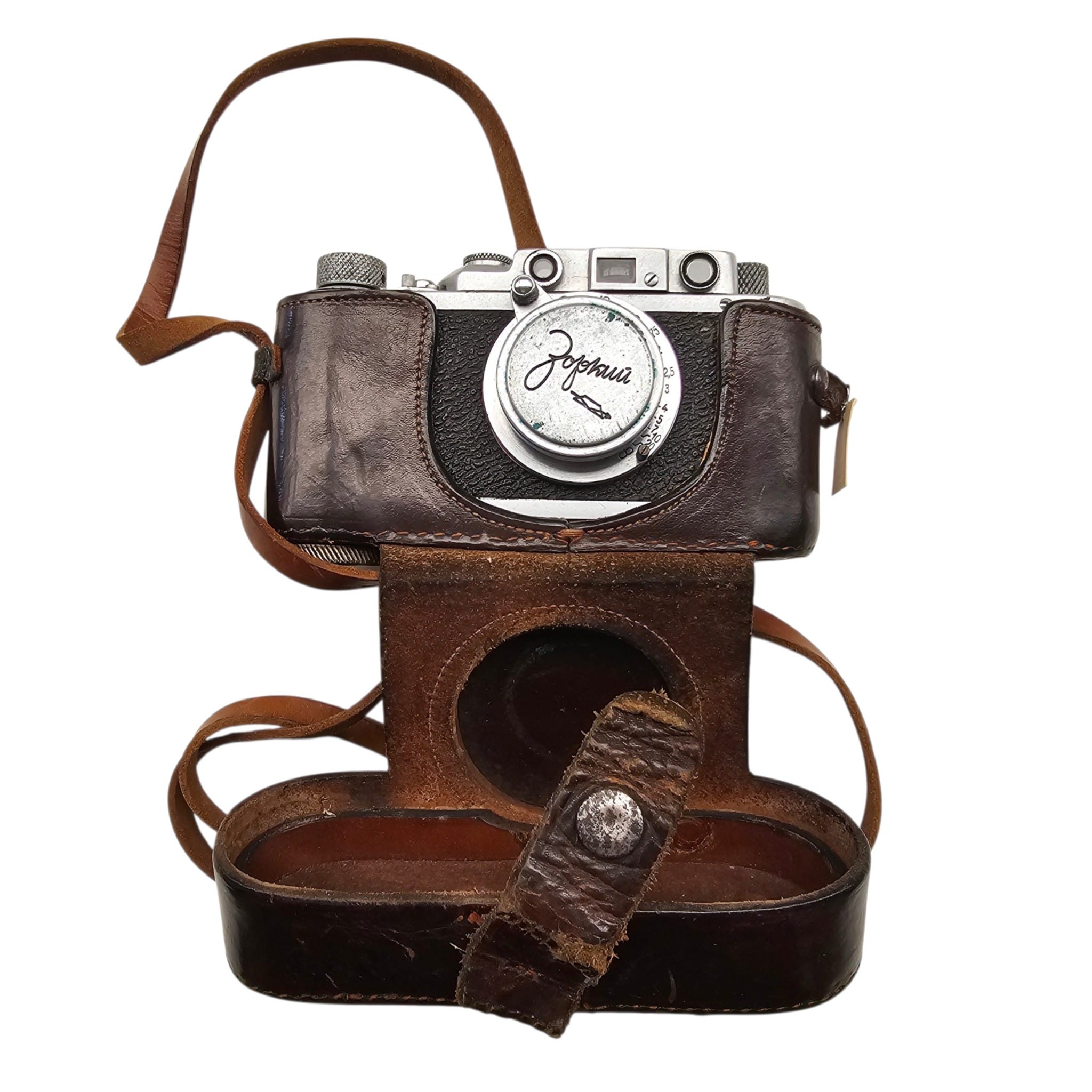 Original WWII Soviet Russian NKVD FED 1d Camera – 1941 – Kharkov
