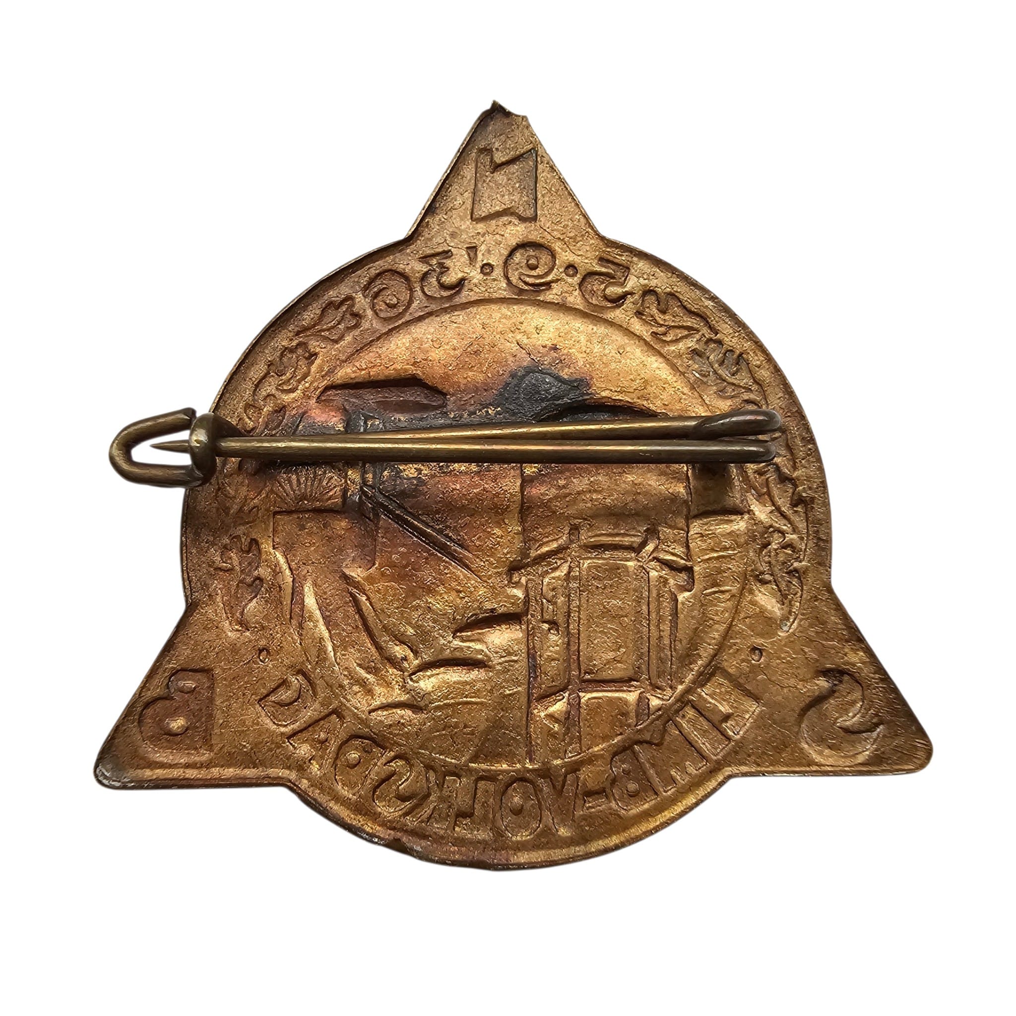 Original 1936 Dutch NSB Limburgse Volksdag Badge - Afbeelding 2