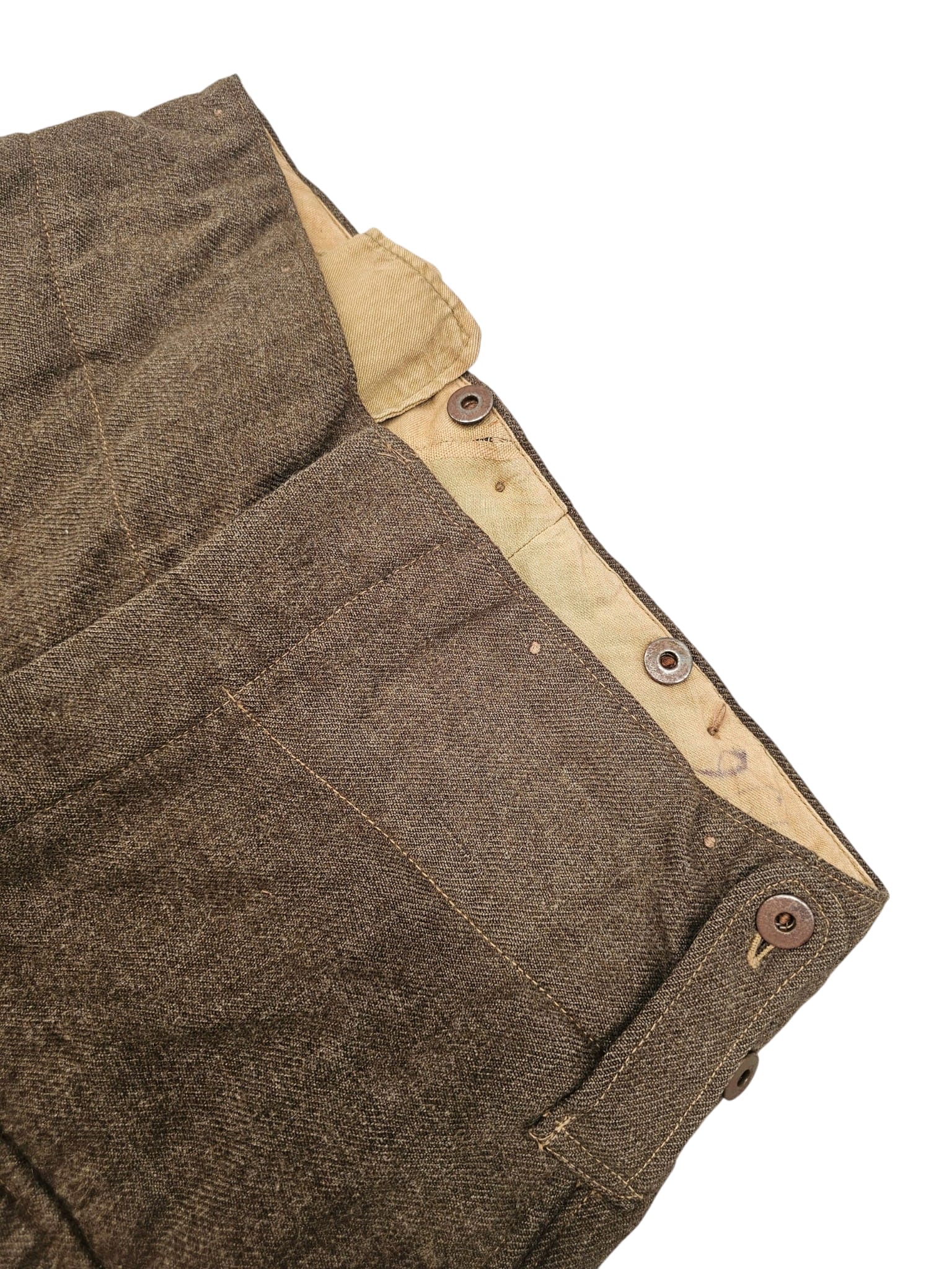 Original WWII Canadian Battle Dress Trousers – June 1945 Dated - Afbeelding 7