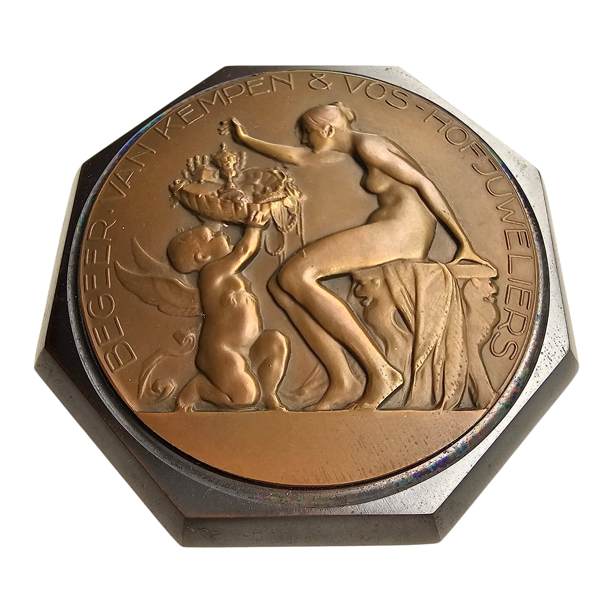 Original Dutch Koninklijke Begeer Advertising Paperweight Medal – Medals & Pins