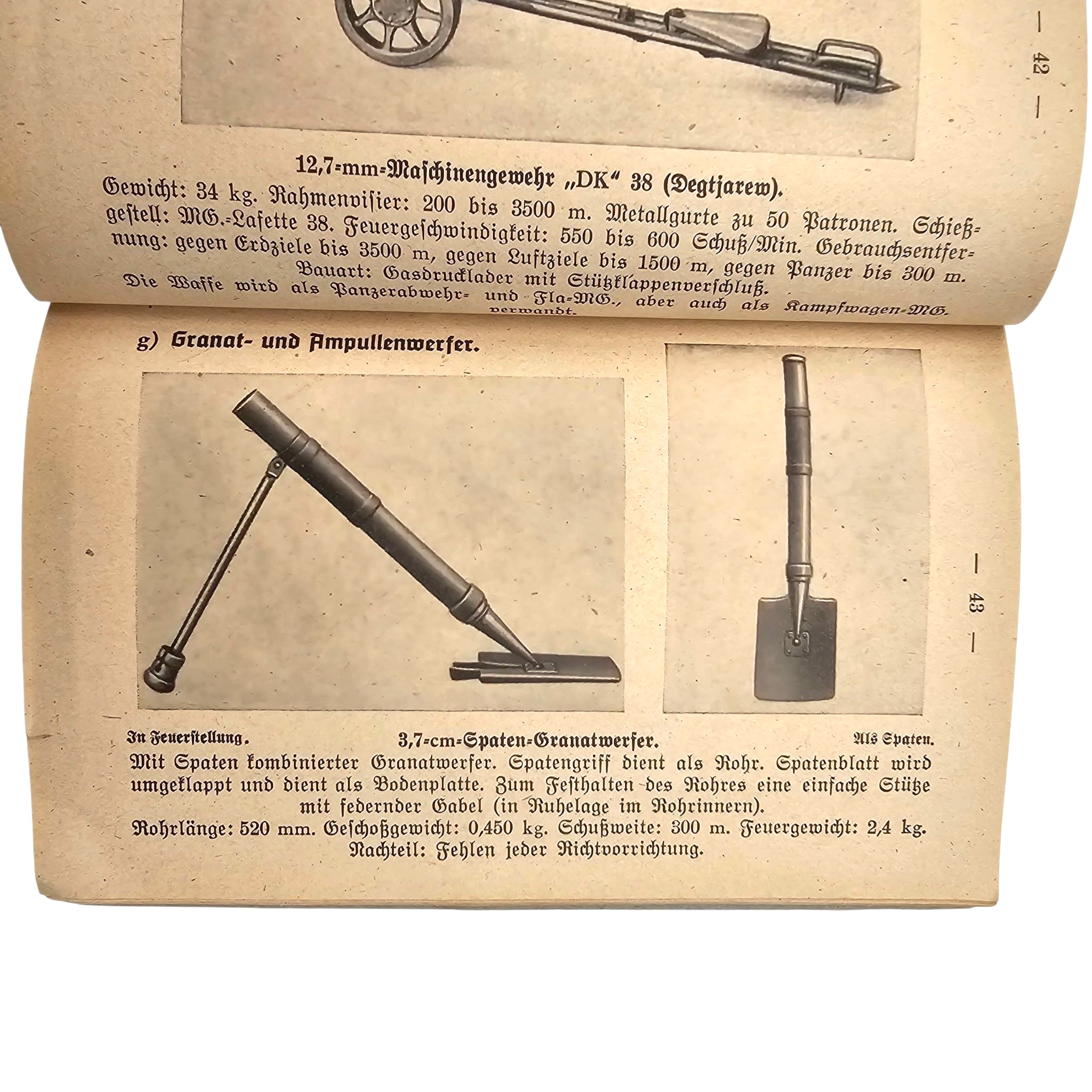 Original WWII German Wehrmacht Taschenbuch Russisches Heer Field Manual – 15 April 1943 - Afbeelding 5