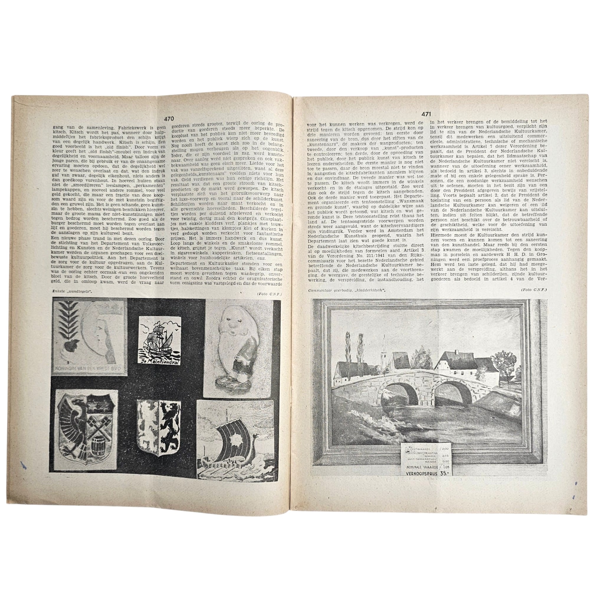 Original WWII Dutch Police Magazine 'De Nederlandsche Politie' 1 August 1944 - Afbeelding 5
