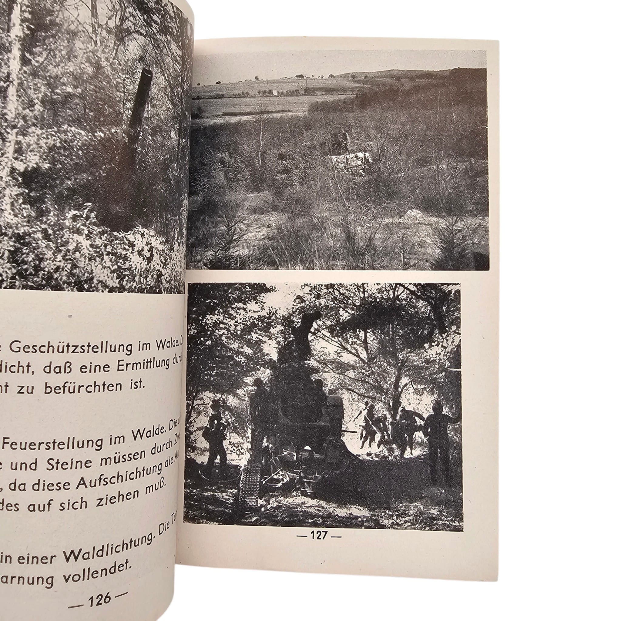 Original WWII German Army Camouflage Manual 'Tarnung aller Waffen' Bildheft 170 – 1944 - Afbeelding 4