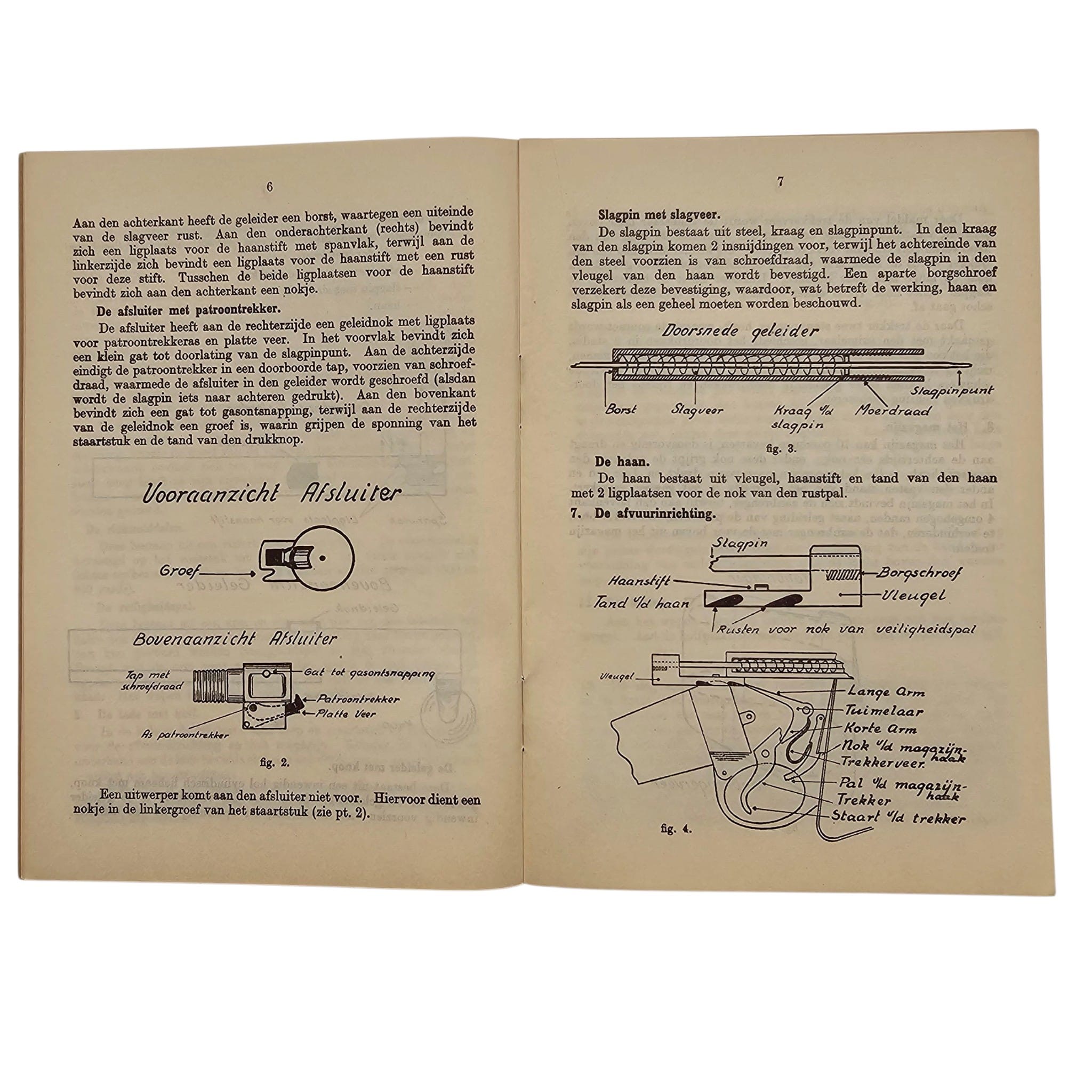 Original WWII Dutch Army Lee-Enfield Model 1942 7.7mm Manual No. 801 – London 1943