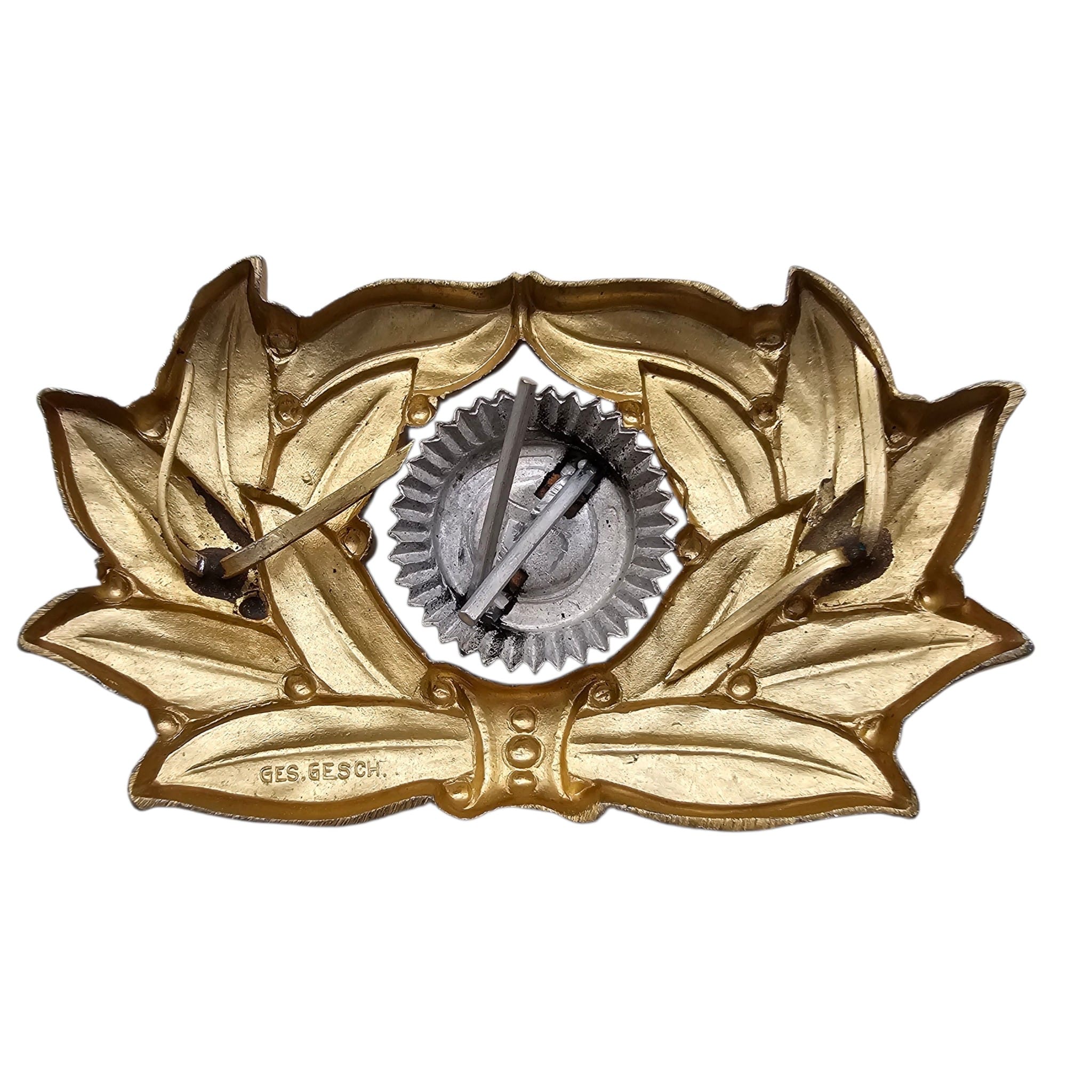 Original WWII German TENO High Leader Visor Cap Cockade