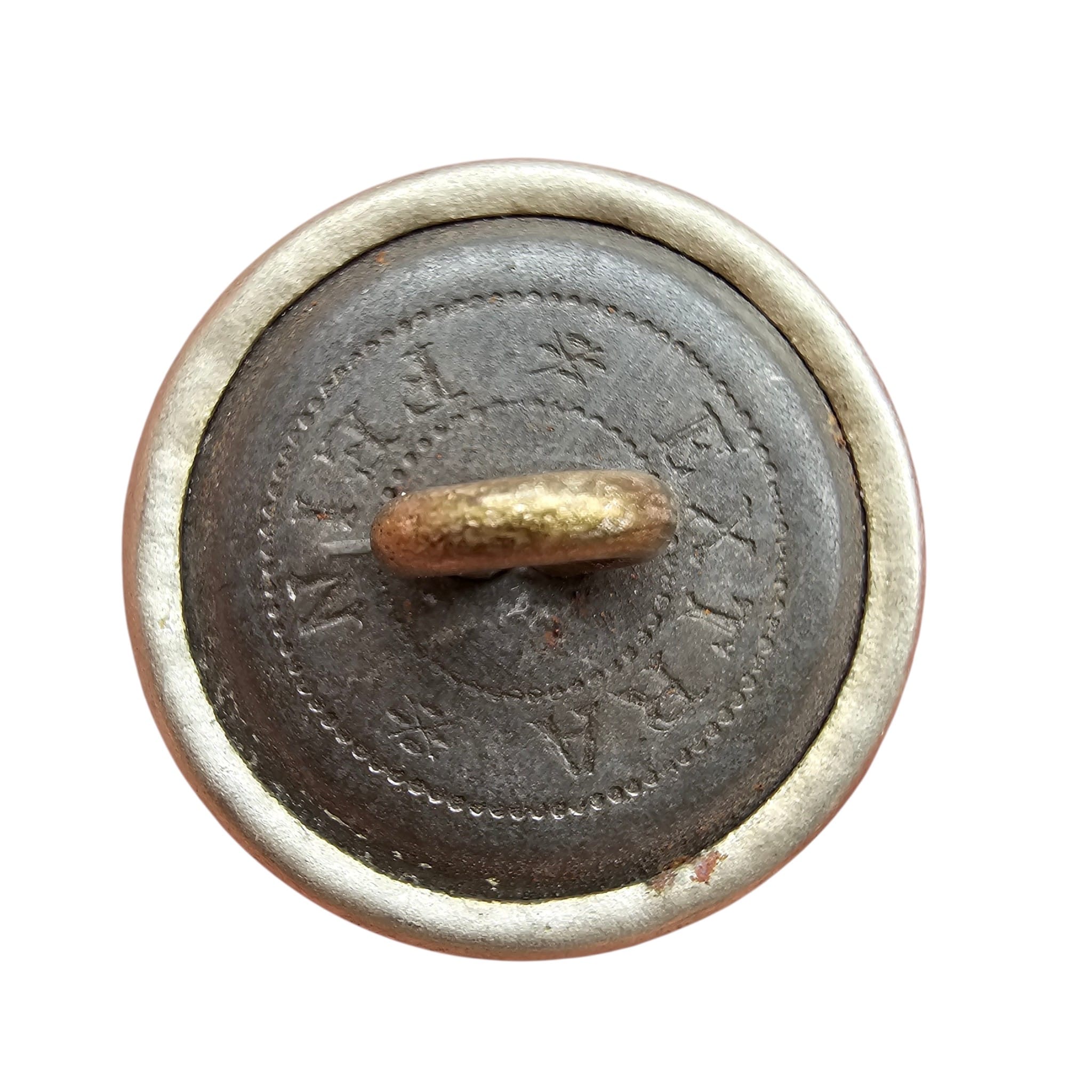 Original WWII German NSDAP Political Leader Uniform Button – Eagle and Swastika